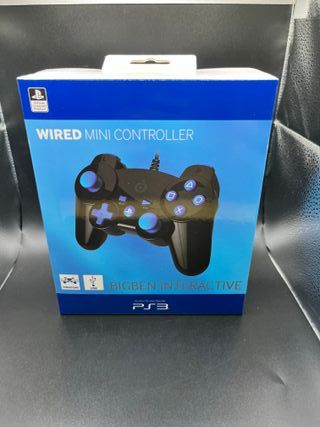 Controller PS3 Bigben Wired Mini Nuovo Sigillato