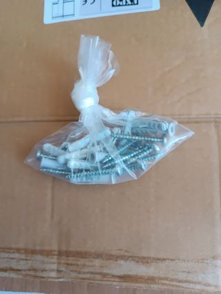 165 tasselli per muro 6x30mm con viti