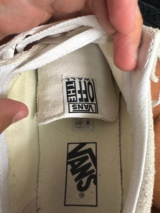 Zapatillas Vans blanco roto