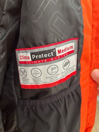 Chaqueta CMP esquí naranja 10 años