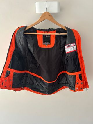 Chaqueta CMP esquí naranja 10 años