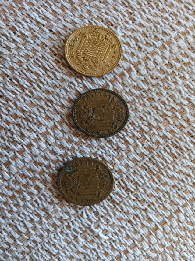 Monedas 1 Peseta Francisco Franco 1966