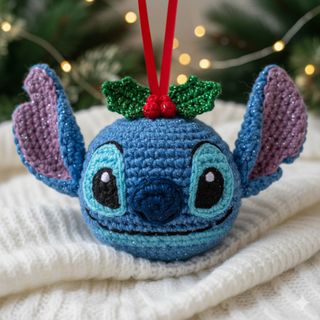 Bola navidad Stitch Crochet