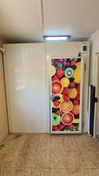 Montaje completo de frutería