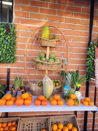 Montaje completo de frutería