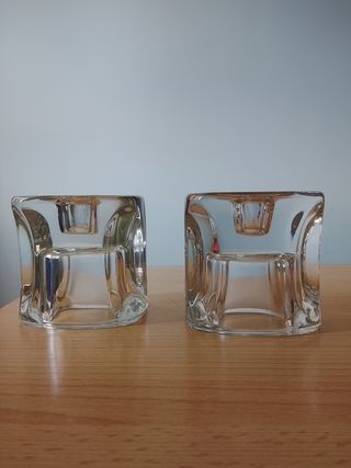 Candelabros de cristal