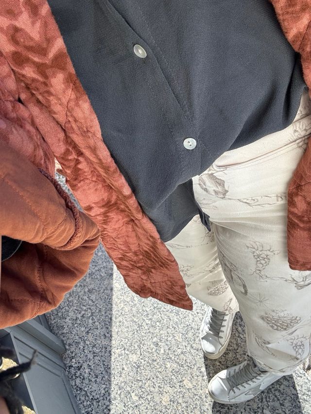 Pantalón vaquero Bimba y Lola estampado