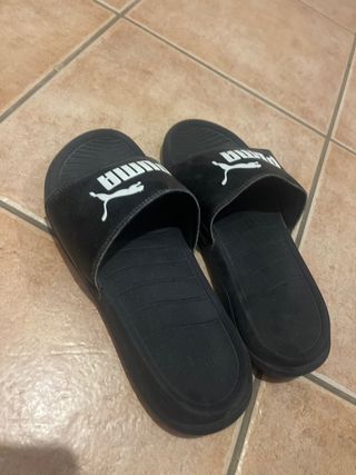 Chanclas Puma Negras Talla 40/41