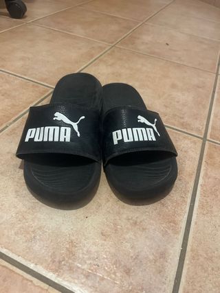 Chanclas Puma Negras Talla 40/41