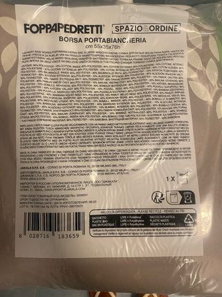 Borsa portabiancheria Foppa Pedretti