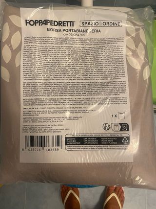 Borsa portabiancheria Foppa Pedretti