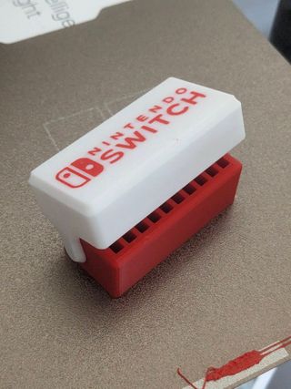 Soporte para cartuchos Nintendo Switch con tapa