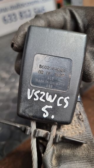 CINTURON TRASERO MEDIO CENTRAL AUDI A4 1999