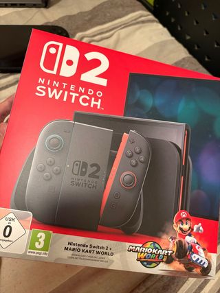 Nintendo Switch 2 + Mario Kart World + Mando Pro