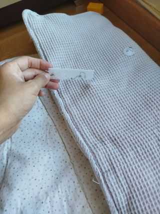 Saco capazo bebé waffle y estrellas