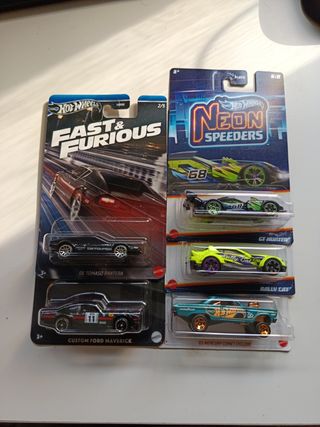 Hot Wheels Neon Speeders Colección
