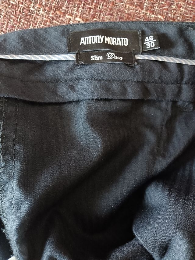 Pantaloni Antony Morato Neri