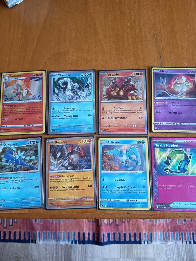 Lote Cartas Pokémon