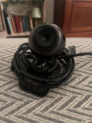 Webcam Trust Negra para PC o Portátil