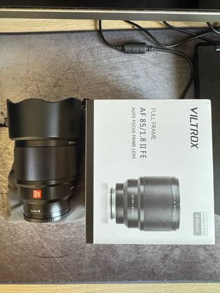 Lente Viltrox 85mm f1.8 FE II AF