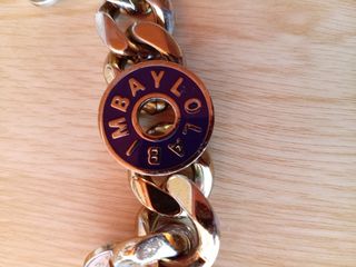 Pulsera Bimba y Lola eslabones dorados