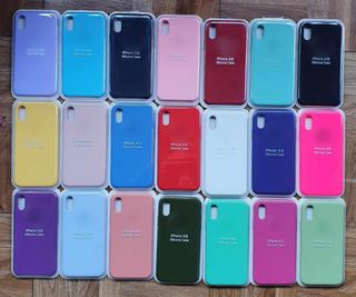 Funda de iPhone X, Xs de silicona