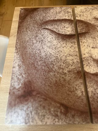 Cuadro Buda PVC Beige y Marrón