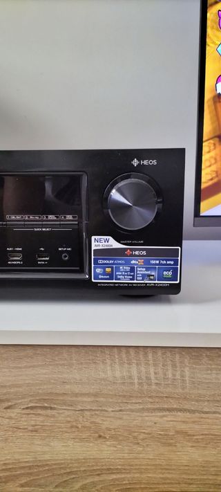 Denon AVR-X2400H 7.2 canales Receptor AV Negro