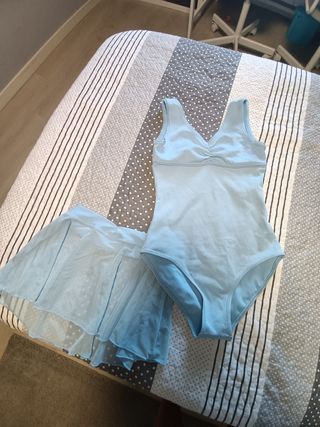 Maya Ballet - Tutú y Maillot Azul