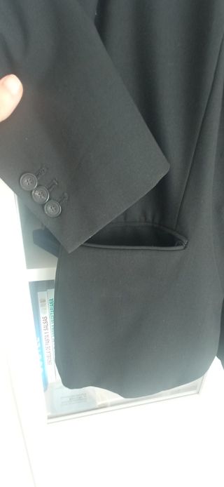 Americana Zara Negra Mujer