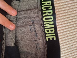 Pantalones Abercrombie & Fitch grises