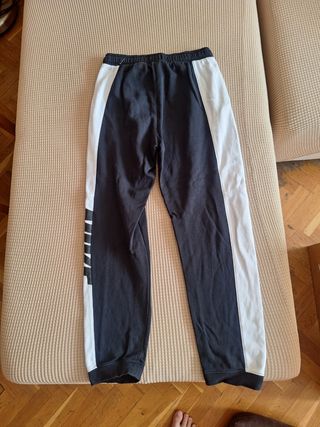 Pantalones Nike Negro y Blanco