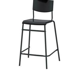 Taburetes Ikea Metal Negro, 3 unidades nuevos.
