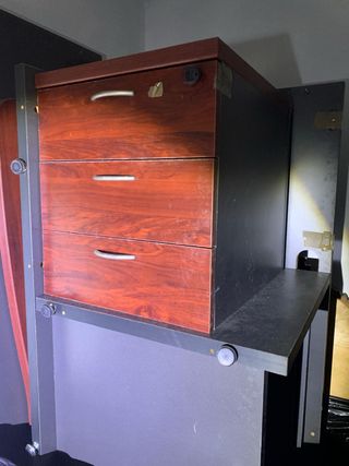 oportunidad Mesa de oficina madera y metal