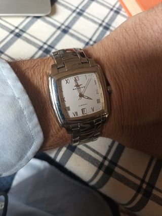 Orologio Uomo Sandoz Alboran Argento Bianco