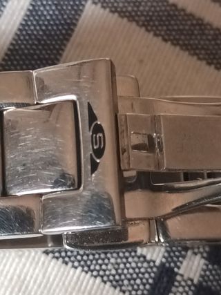 Orologio Uomo Sandoz Alboran Argento Bianco
