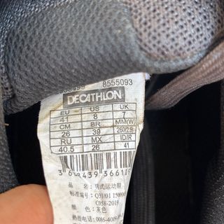 Scarpe trekking Decathlon grigie