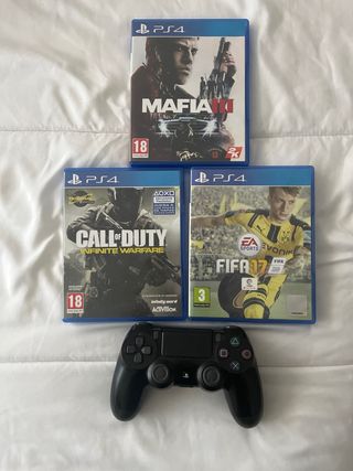 PS4 Slim 1TB + Mando + 3 Juegos