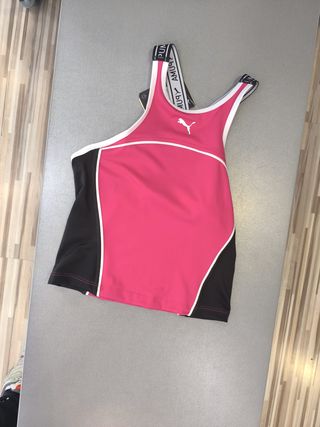 Conjunto Deportivo Puma Mujer Top + Camiseta