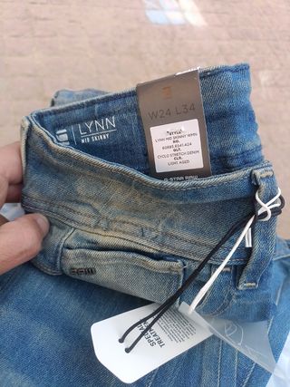 Pantalones G-Star RAW Lynn Mid Skinny W24 L34