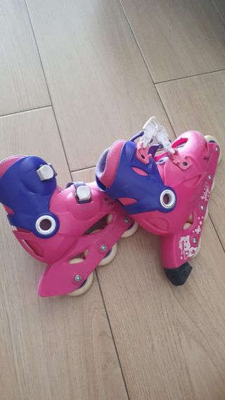 Patines niña ajustables talla 28-30