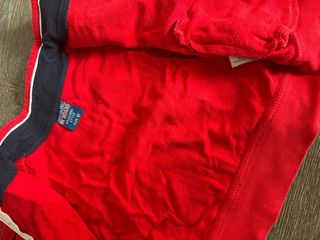 Giacca neonato rossa