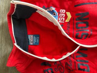 Giacca neonato rossa