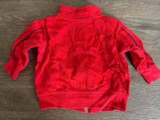 Giacca neonato rossa