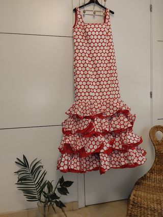 Traje Flamenca Aires de Feria Talla 42