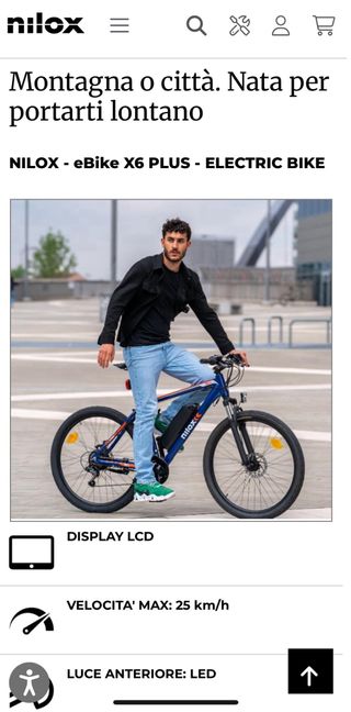 Bicicleta Eléctrica Nilox X6+