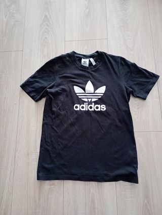 Camiseta Adidas Negra Chico