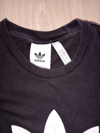 Camiseta Adidas Negra Chico