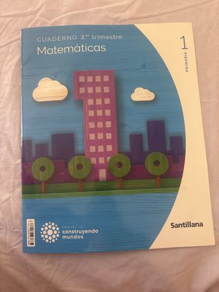 CUADERNO MATEMATICAS 1 PRIMARIA 3 TRIM CONSTRUY...