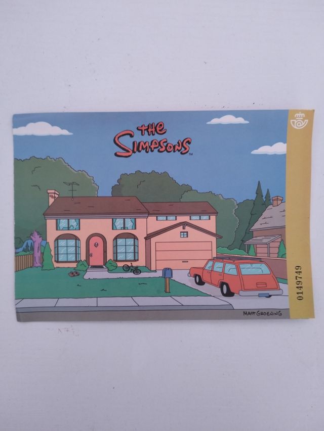 Sello de coleccionista The Simpsons
